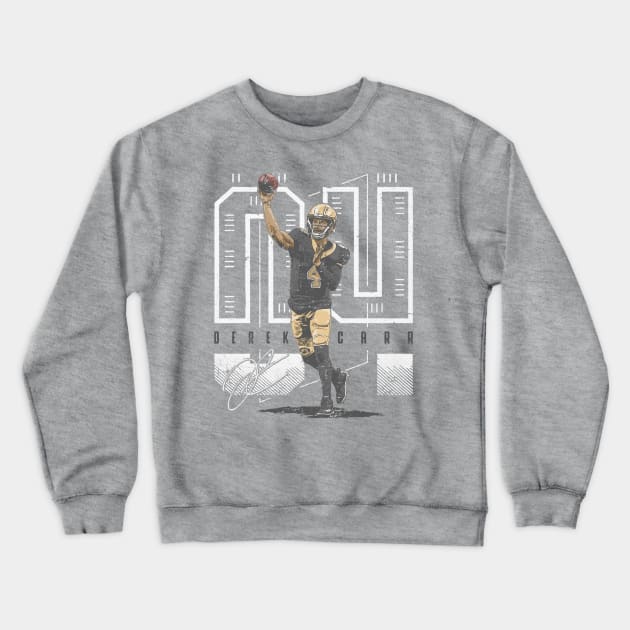 Derek Carr New Orleans Future Crewneck Sweatshirt by danlintonpro